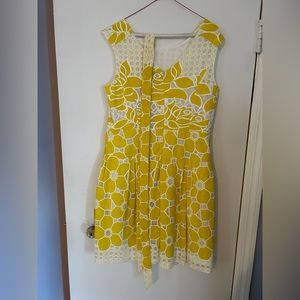 Yellow summer lightweight dress